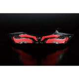 POSH 022090-91 Motorcycle Accessories Light Bar Custom Tail Lamp, Signus X/Signus X, SR, Clear