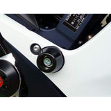 Agras (AGRAS) Racing Slider 4-piece set Logo (Frame type) Juracon: Black GSX-R750 (11-12) GSX-R600 (11-12) 342-398-005B