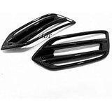 Honda with mini Jes New Late Vezel Plated Fog Lump Cover Besel Garnish Rim Ring Ring Protector Mall Ru (Carbon)