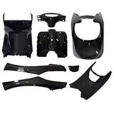 Bike Parts Center (BIKE PARTS CENTER) Inner cowl set 8 -piece set Interior Black Black Painted Honda Live painted DIO/ZX AF34/AF35 2 Type 302573