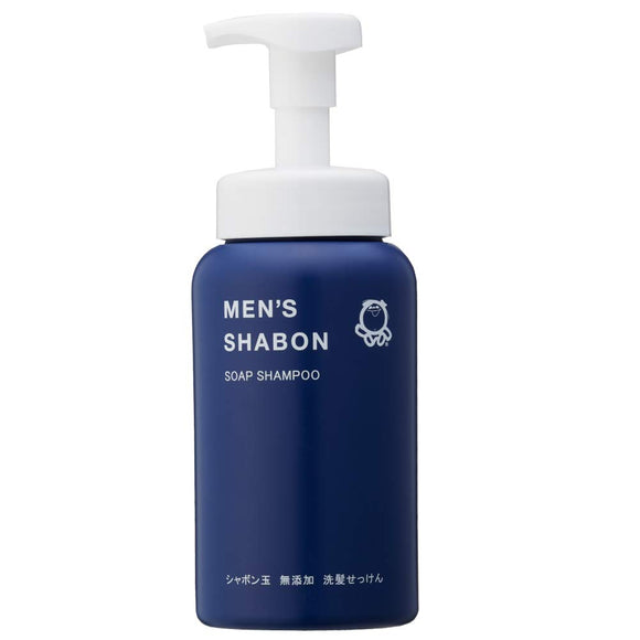 Shabondama Men's Shabon Soap Shampoo Bottle 520mL