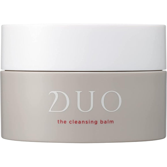 [Every time you remove it, your skin becomes moisturized and beautiful. ] DUO The Cleansing Balm Big Size 180g 2 Months Makeup Remover [Moist Type] Gentle Rose Scent Eyelash Extension OK W No need to wash your face