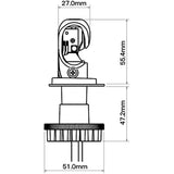 Koito Seisakusho (KOITO) LED Valve White Beam H4 2 pieces set 6500K P214KWT