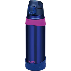 Thermos FHQ-1000 NV-P Vacuum Insulated Sports Bottle, 33.8 fl oz (1 L), Navy Pink