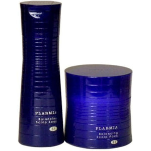 milbon Plamia Balancing Scalp Soap 200ml + Scalp Pack 200g