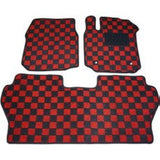FLOOR MATS DAIHATSU WAKE LA700S WD at Rear Heaters and Without 26 Decementer - CHECK Red and Black GK - 7Y9D - 0ng0 GK - 7y9d - 0ng0