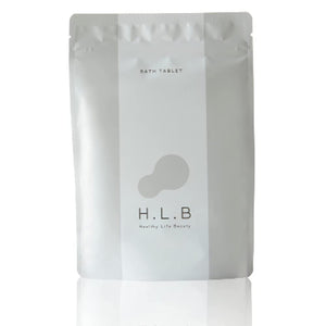 H.L.B Bicarbonate Bath Fees, 1 Month Supply, 20 Tablets, 15 Minutes per Week, Supervised by the President of Dermatologists, Fragrance-Free, Beauty, Moisturizing, Collagen and Vitamin C Derivatives, Hot