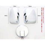 MADMAX (Mad Max) Plated Miller Cover Set Renjapro 4T Standard/Wide (MLN) 130-9403