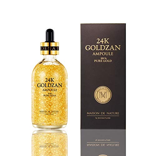 Serum Skin Nature Gold Zan Serum [Regular Imported Goods] Gel 100ml Moisture Moisturizing Gold Leaf Pure Gold Glossy Skin Peptide Vitamin Oregano 24k Gold Korean Cosmetics SHINBEE