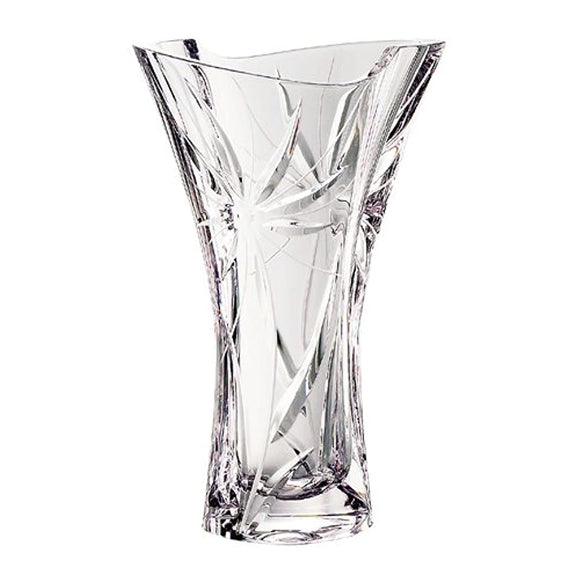 Narumi GW3501-98255 Vase Glass Works Gaia, Clear, 9.8 inches (25 cm)