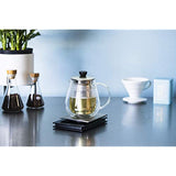 Hario DWT-50HSV V60 Double Wall Glass Coffee Server 500ml Clear