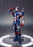S.H. Figuarts Iron Patriot, Approx. 6.3 inches (160 mm), PVC, ABS, Die-Cast Painted Action Figure
