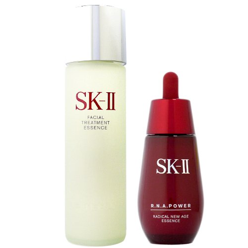 Max Factor SK-II SK2 Facial Treatment Essence 230mL + R.N.A. Power Radical New Age Essence 50mL