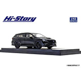 Hi Story HS333BK 1/43 Subaru LEVORG STI Sport (2020) STI Sports Parts, Crystal Black, Silica Finished Product