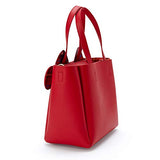 Sanrio Hello Kitty 2-Way Mini Tote Bag, Hello Kitty Tartan, Red