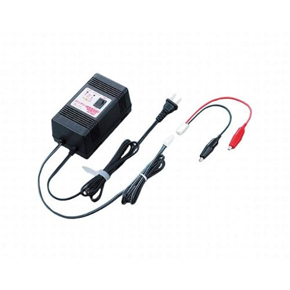 DAYTONA 68586 Motorcycle Maintenance (Weak) Charger, for 12V Batteries (Maintenance Recovery Charger + Alligator Type)
