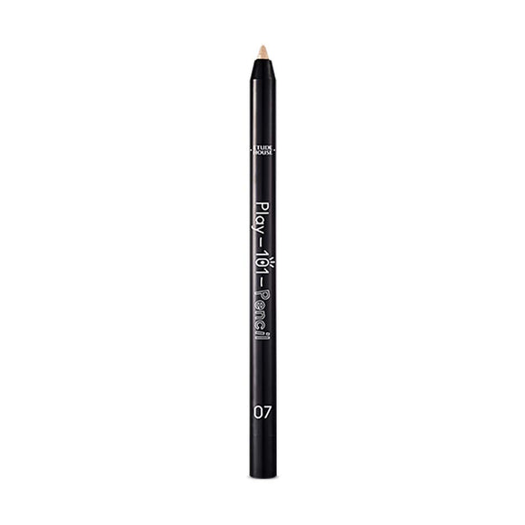 ETUDE Play 101 Pencil #07 Glitter [Eyeliner, Eyeshadow, Shimmer, Brown, Gold] 0.5g