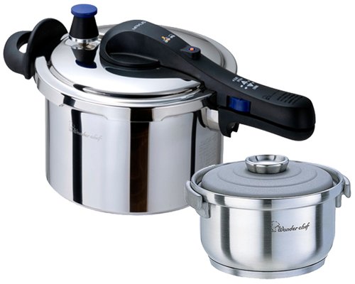 Wonder Chef MAXUS One-handed pressure cooker 5L stainless steel cooking pot Kura-cooking 610195