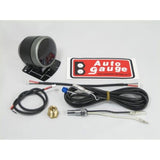 Autogauge RSM60 Water Thermometer, Angel Ring, Black Face White LED, Warning Function, 60 Pie, 60agwt-RSM