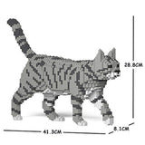 JEKCA 03S-M03 Sculptor Jecca Block Tiger Cat Light Gray