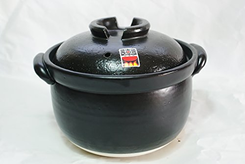 Fluffy rice pot 3 go cooked double lid Yokkaichi Bankoyaki (made in Japan) Authentic 3 go cooked