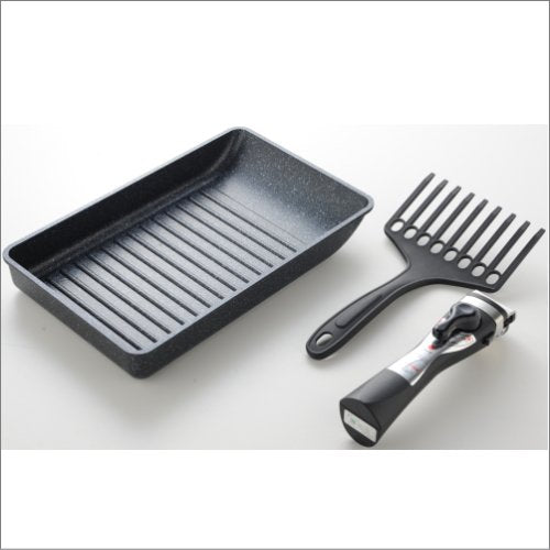 Handle Can Grill Roster Set of 3