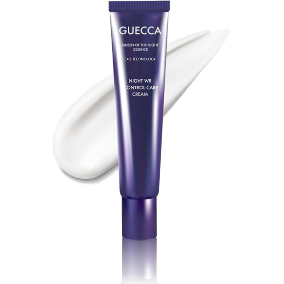 GUECCA Eye and mouth eye cream Night WR control care cream Stains and wrinkles Patented ingredients Natural exosomes Human stem cells Niacinamide Retinol Vitamin C derivative Turnover Night use Nasolabial folds