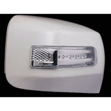 Valenti Jewel LED LED Door Mirror Winker Clear/Chrome White NV350 Caravan H24.6- E26 DMW-350CW-QM1