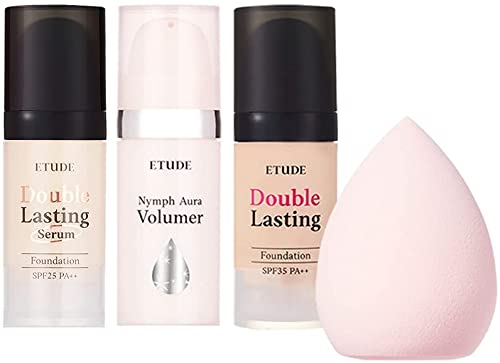 ETUDE Etude Official Double Lasting Starter Kit Neutral Vanilla Foundation 4 Assorted