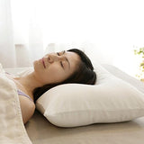 King's Dream Pillow, Ivory, Includes Exclusive Cover, W 20.5 x D 13.4 x H 4.7 inches (52 x 34 x 12