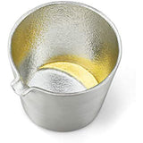 NOUSAKU Moon Sake Pot, Gold Foil Set, 100% Tin