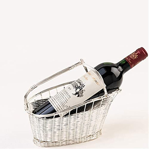 Wine Basket Silver Pannier Silver Plated (8819)