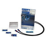 Swage LINE SAFB823 Front Brake Hose Kit, Aluminum (Red/Blue) Black Smoke Hose, XL883N (IRON 883) (09-13)
