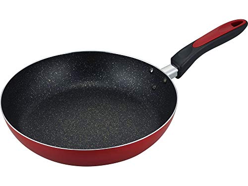 Peace Fraise Frying Pan Marble Ignate 28cm IH Compatible Quick Marble Fluororesin Processing RA-9638