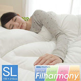 Ikehiko #6676409 Fino Nude Single Bedding Set, Washable, Solid Color, Approx. 59.1 x 82.7 inches (150 x 210 cm), Ivory