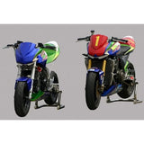 Nojima Engineering (Nojima Engineering) Z1000 Replica Sheet Cowl Race FRP Black Gel KSR110 (03-08) NCW621SC-BK-RC