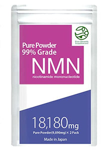 Contains 18,180 mg of NMN high-purity 99% or higher Pure Powder NMN 18180 Contains 18,180 mg of NMN Pure Elements supplement nicotinamide mononucleotide aging care sirtuin