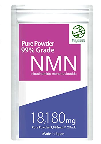 Contains 18,180 mg of NMN high-purity 99% or higher Pure Powder NMN 18180 Contains 18,180 mg of NMN Pure Elements supplement nicotinamide mononucleotide aging care sirtuin