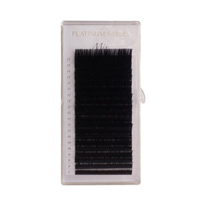 Platinum Sable MIX Lash 0.12mm J curl