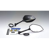 KIJIMA Bike Bike Part Mirror TECH07 Shaft type Mirror & LED turn signal left and right set sequential type carbon look 203-8076