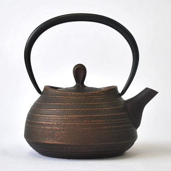 Southern iron teapot Basting Eyes Hakeme 0.4l kapa-burakku