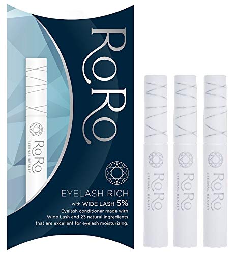 Authentic eyelash serum recognized by beauty experts [5% wide lash + 23 types of natural beauty ingredients] RORO eyelash rich 4mL Made in Japan 