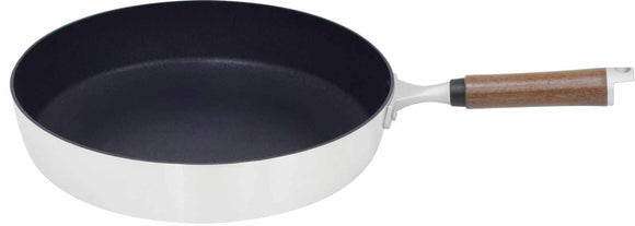 Urushiyama Metal Industries FUG-F30 Frying Pan, 11.8 inches (30 cm), Made in Japan, For Gas Fire
