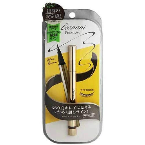 Leanani Premium Liquid Eyeliner N Black Brown 1pc