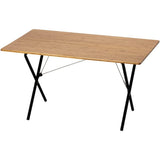 Snow Peak Table Folding One Action Table Long Bamboo Black FES-139 (Black/FF/Men's, Lady's)
