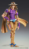 Super Posable JoJojos Bizarre Adventure Part 7 Steel Ball Run Gyro Zepelli Ver. 1.5 Approx. 6.1 inches (155 mm), PVC ABS POM Pre-Painted Action Figure