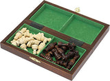 ChessJapan Compact 7.9 inches (20 cm) Wooden Magnetic Chess Set