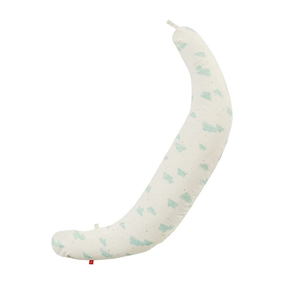SANDESICA Body Pillow, Washable Body Pillow for Pregnant Women, Large Size (Crescent Moon Shaped Body Pillow That Can Be Used as a Nursing Pillow) Spider 4265-888-66 Approx. Length 55.1 x Width 9.1 x
