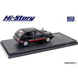 Hi Story 1/43 Mitsubishi Mirage II 1400 TURBO (1982) Selvia Black Finished Product