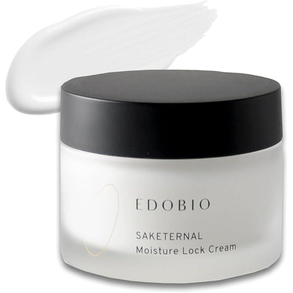 EDOBIO Moisture Lock Cream Face Cream Moisturizing Cream Face Ceramide Skin Cream Moisturizing Moist Dry Skin Hypoallergenic Made in Japan 45g